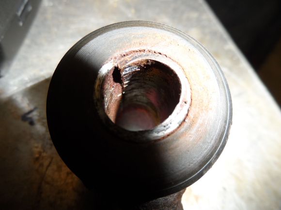 driver side was distorted