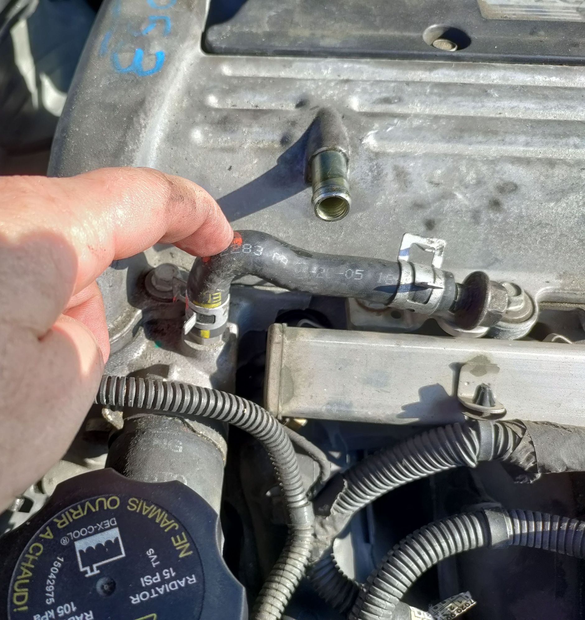 Mystery coolant hose Chevy HHR Network