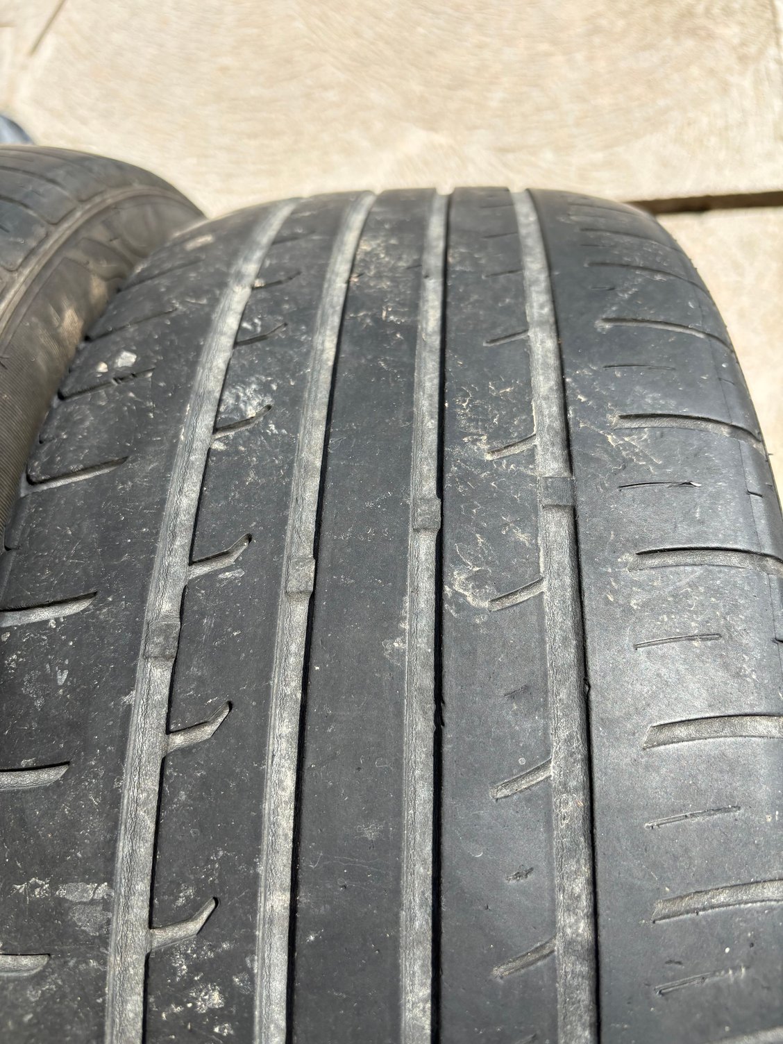 Mostly the wear is even across the tread