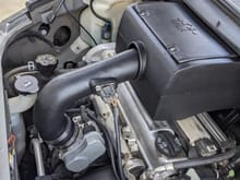 K&N cold air intake and mandrel bent exhaust, dynamax super turbo muffler