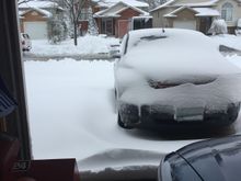 6 to 7 inches of snow!