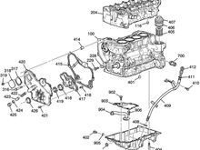 Front crankshaft seal is #426