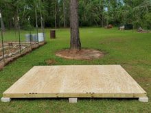 If there is any bow, at least it’s going to straighten out as weight is added to the floor.