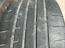 Mostly the wear is even across the tread