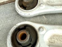Rear bushings were toast