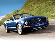 convertible blue