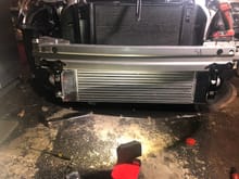 Upgraded Intercooler and charge Pipes