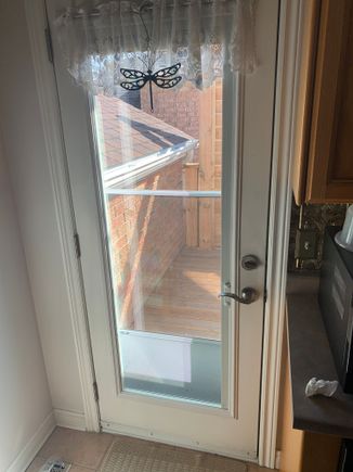 I was concerned the door handle and deadbolt were gonna be in the way, they weren’t 