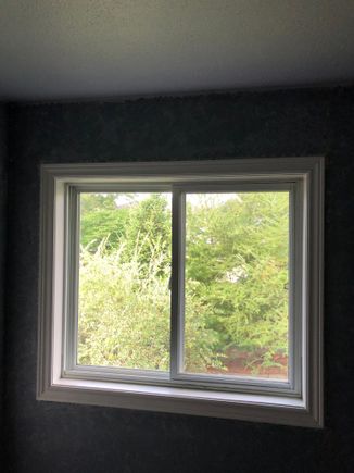 New bedroom window 