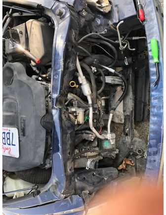 Quite the mess in there, but it’s salvageable 