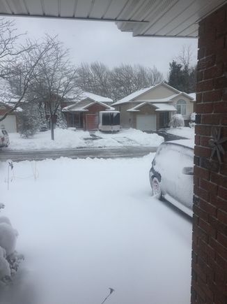 A couple of inches of snow, no problem! 