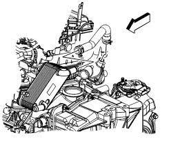 This hose from the thermostat housing is eliminated, the housing is replaced with a 2007 