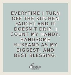 Then you’re good in the kitchen!