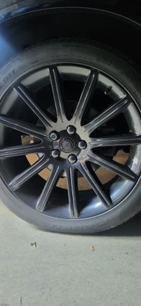 Wheels and tyres excellent condition.