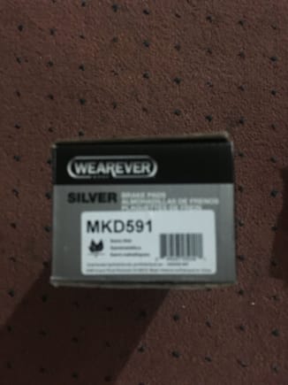 MKD591 Brand new pads