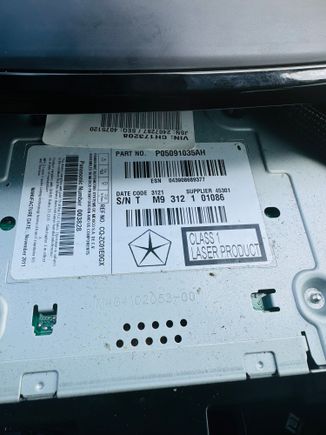 It’s a 300 Chrysler 2012 
Vin number: 2C3CCADT5CH173208
I need the radio code