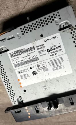 Ordered this radio from ebay and i need help with the theft code please!