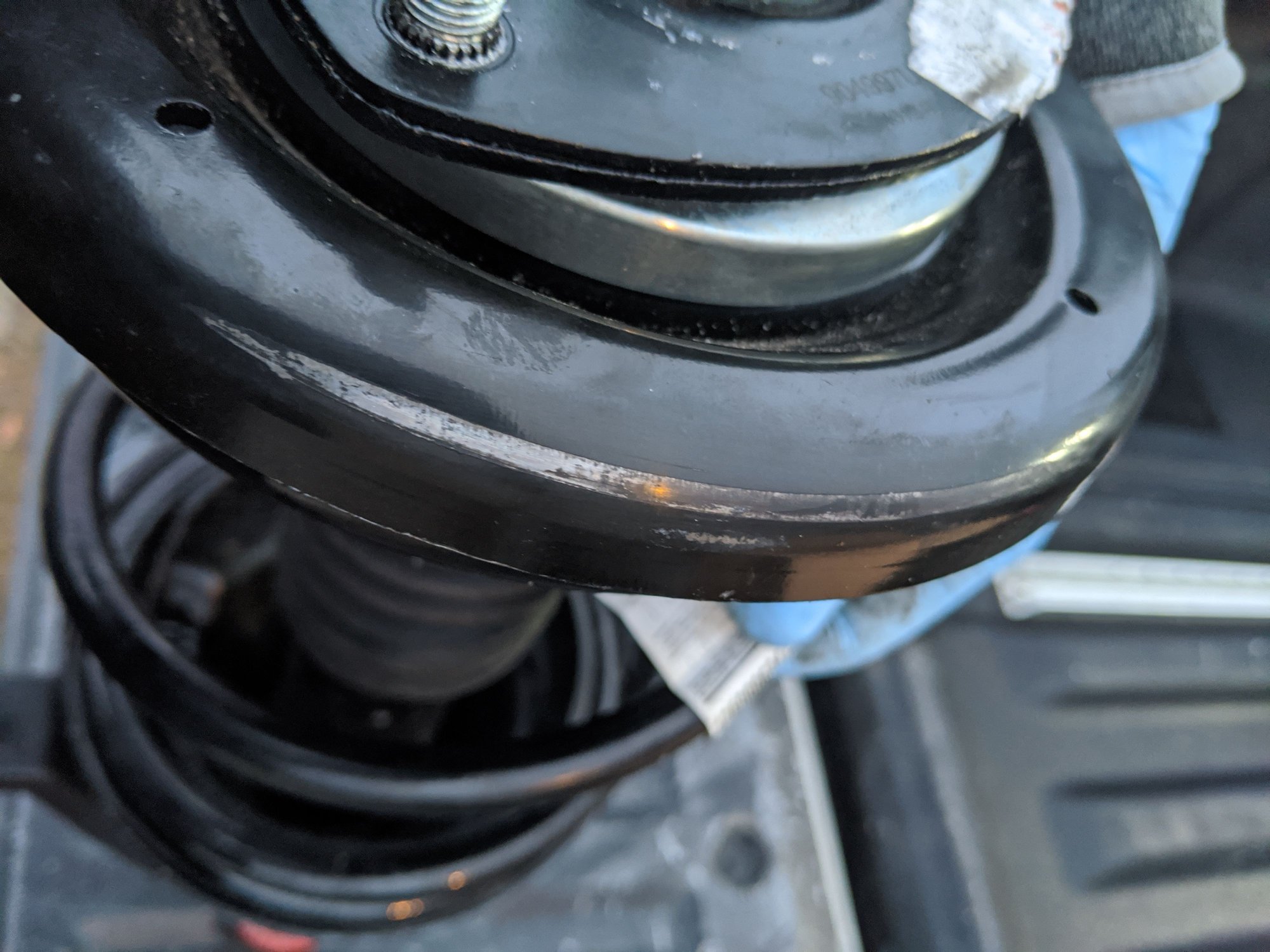 New Strut assembly poppingclunking noise Honda Civic Forum