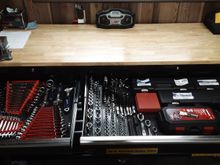 New tools in drawers