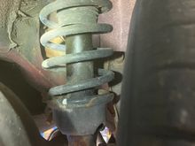 RR oem shock leaking