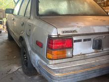 Dad's message to other drivers, and Dad's small tail light repair.