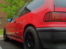 Before I painted it.
