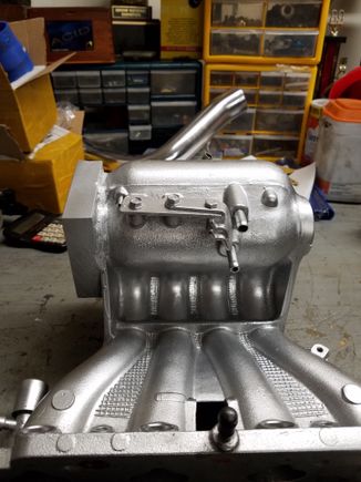 Tig welded a new TB adapter 