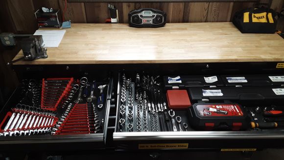 New tools in drawers