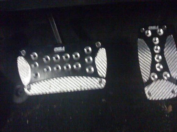 Real carbon Fiber Pedals