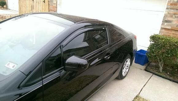 Rain guard ( drivers side)