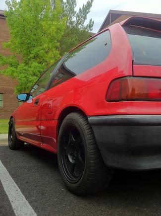 Before I painted it.
