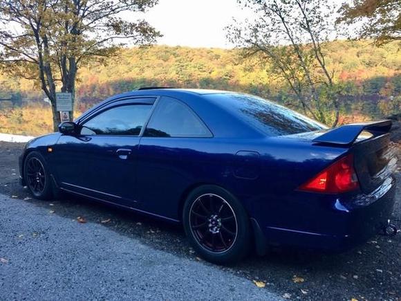 Enjoying the fall weather