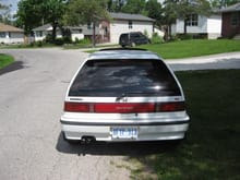 1990 Honda Civic Back