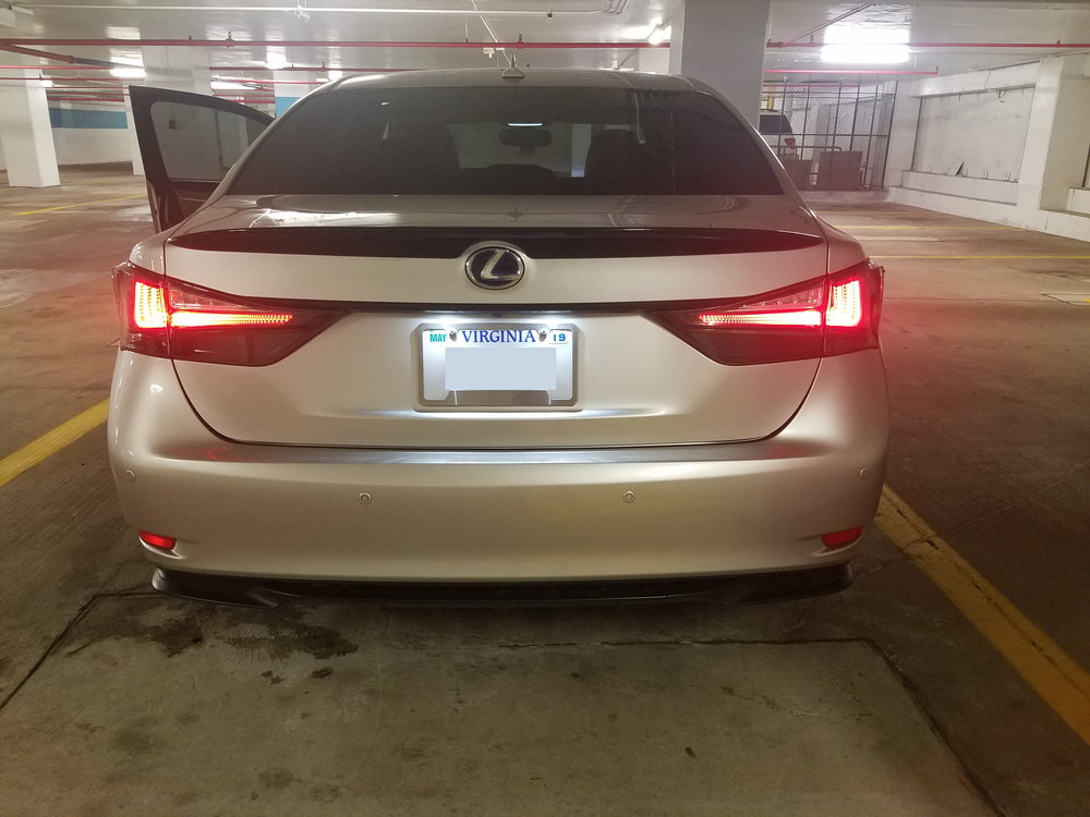 Gs F Tails Lights Installed On A 13 Gs 450h Clublexus Lexus Forum Discussion