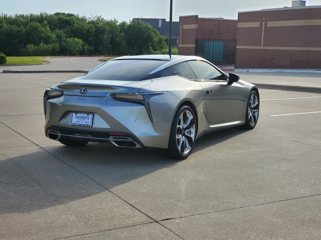 2018 Lexus LC500 - 2018 LC500 - Atomic Silver /Rioja Red, Carbon Roof, 27K miles - Used - VIN JTHHP5AY7JA001673 - 27,000 Miles - 8 cyl - 2WD - Automatic - Coupe - Silver - Frisco, TX 75035, United States