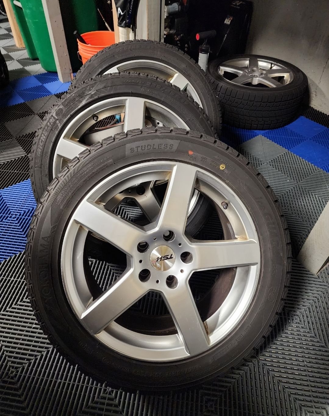 Wheels and Tires/Axles - FS: Winter set ENKEI GP5 with winter tires - Used - 2006 to 2012 Lexus IS350 - 2006 to 2012 Lexus IS250 - Framingham, MA 01702, United States