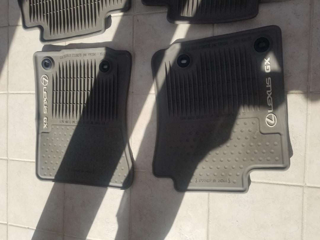 OEM Allweather Floor and Cargo Mats for Lexus GX 460 ClubLexus