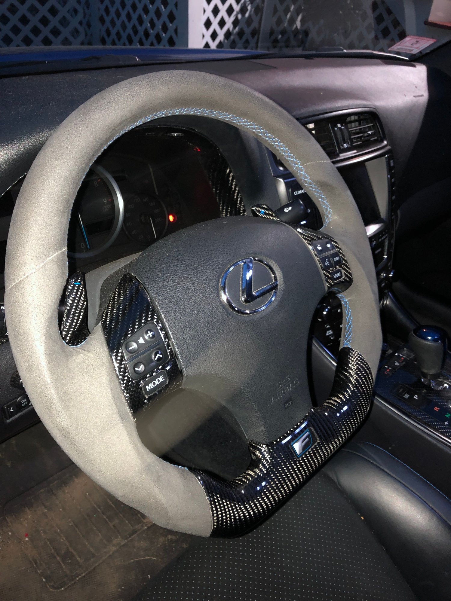 Carbon fiber and alcantara steering wheel ClubLexus Lexus Forum