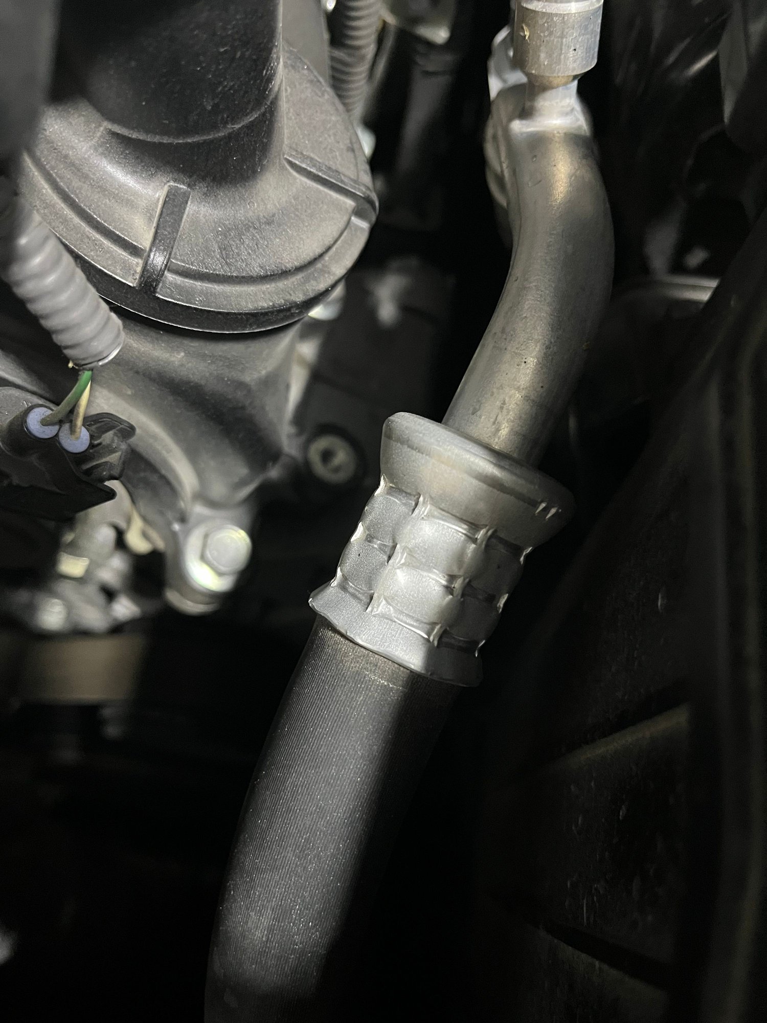 Not sure if you can see in the pic but it looks like I�m missing a screw, on the right side of the engine bay when looking at it from the front, just right of where the engine oil goes in, it�s a 2021 Is300 AWD,  not sure how this could have happened. Thanks for looking,