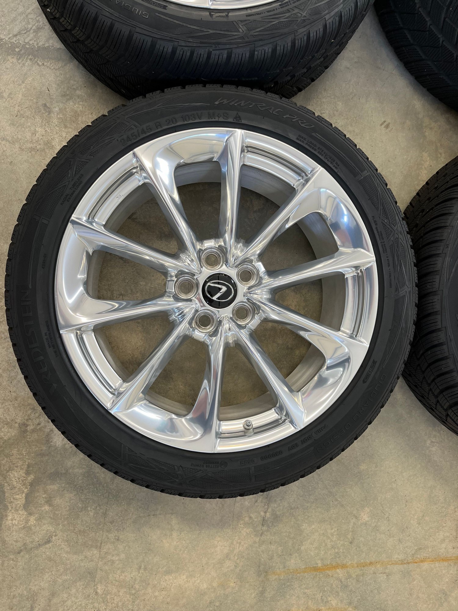 Wheels and Tires/Axles - Used LC 500 Winter Wheel/Tire/TPMS Set For Sale - Used - All Years  All Models - Platte City, MO 64079, United States
