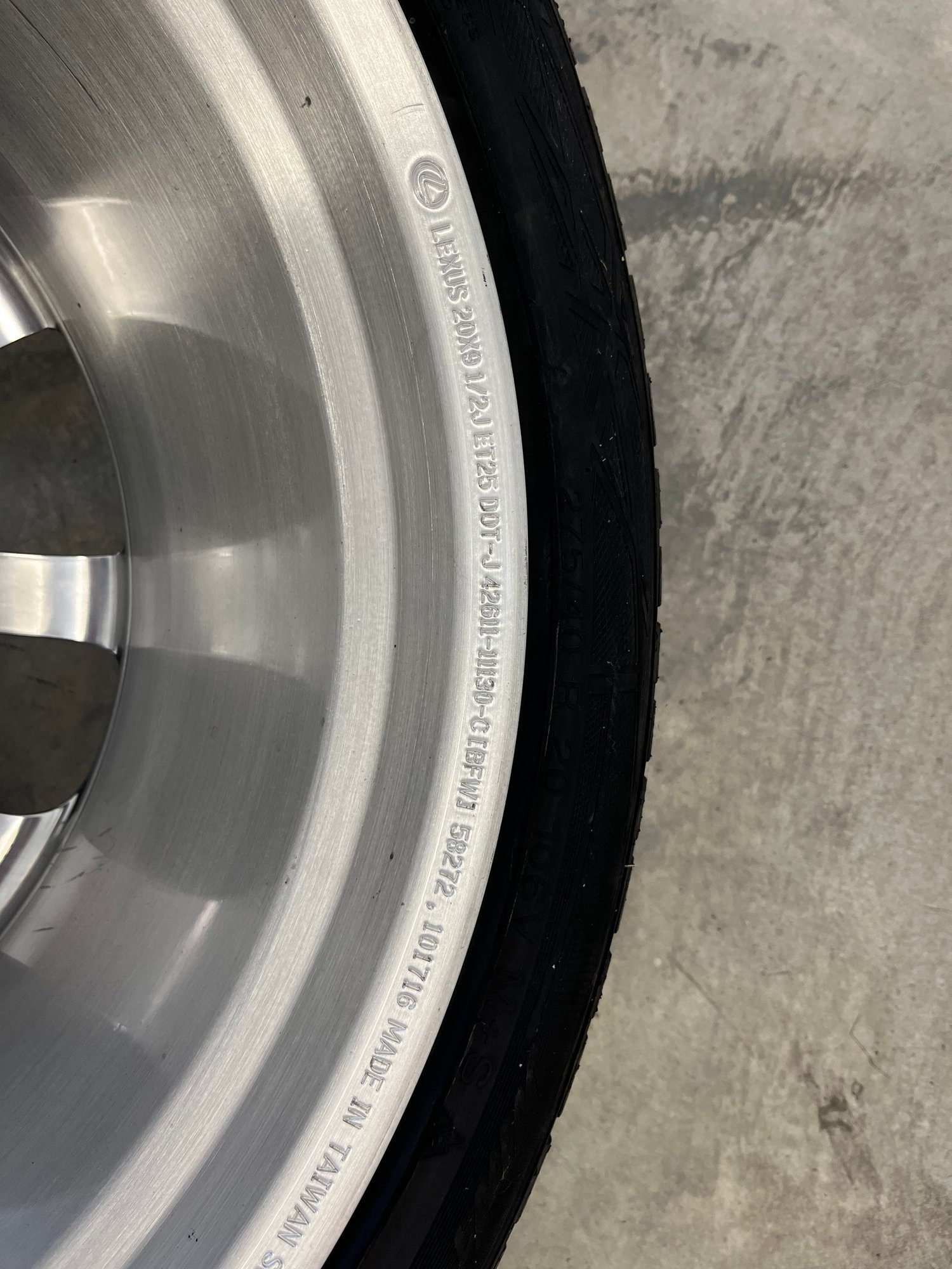 Wheels and Tires/Axles - Used LC 500 Winter Wheel/Tire/TPMS Set For Sale - Used - All Years  All Models - Platte City, MO 64079, United States