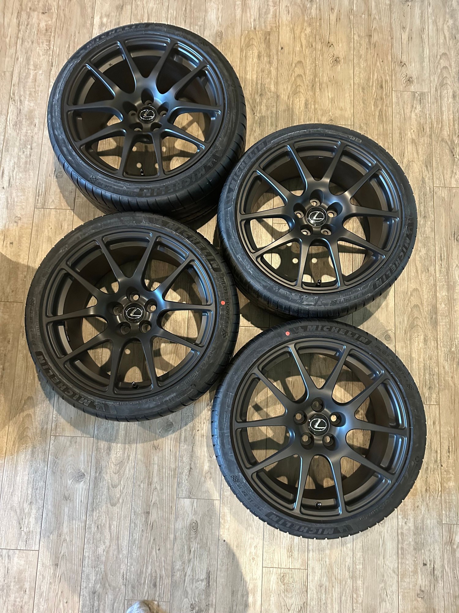 Wheels and Tires/Axles - Lexus RCF Track Edition Wheels - Used - 2015 to 2025 Lexus RC F - 2016 to 2020 Lexus GS F - 2021 to 2026 Lexus IS350 - Loudon, TN 37774, United States