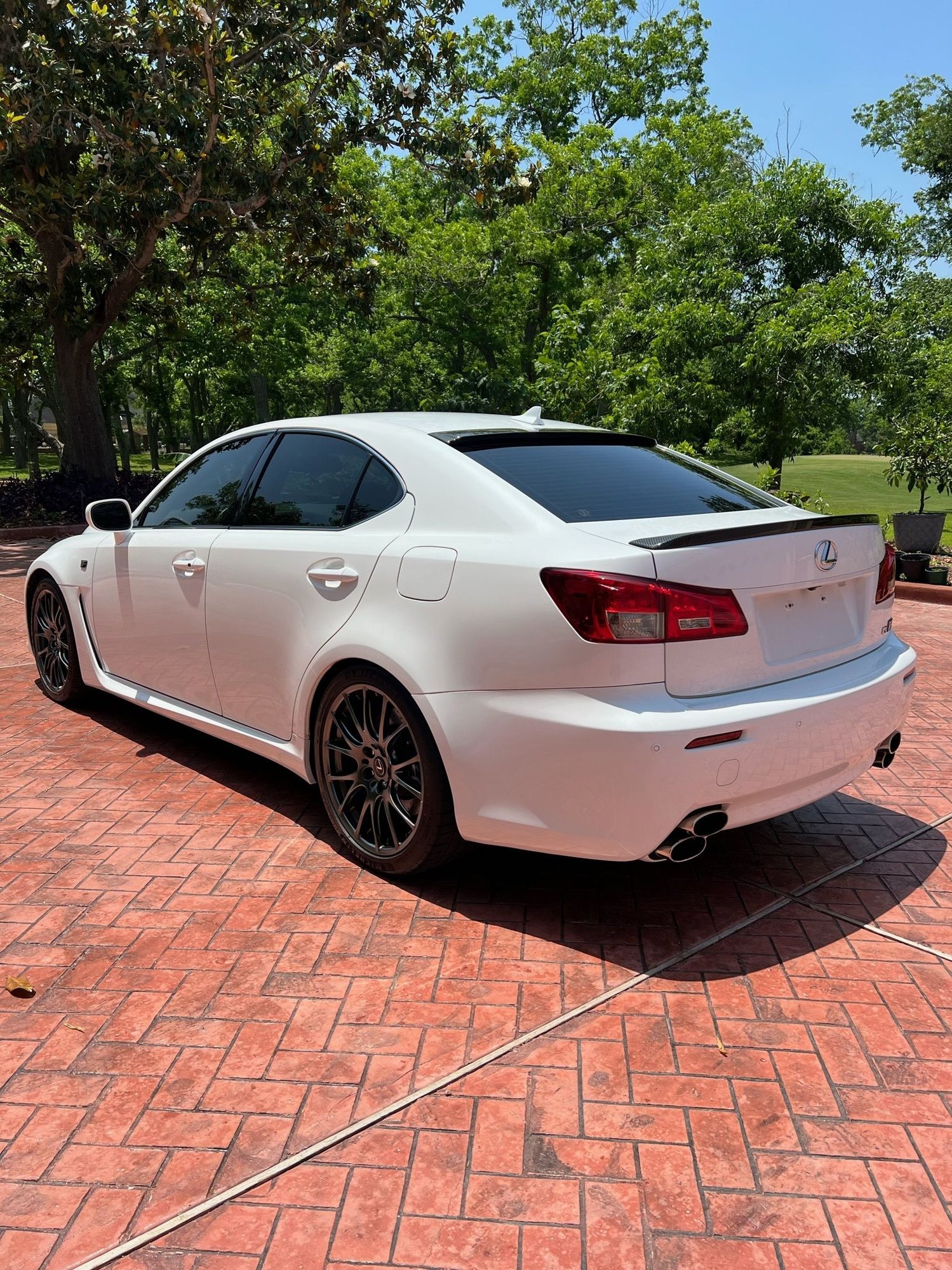 2014 Lexus IS F - 2014 Lexus ISF (Low Mileage) - Used - VIN JTHB5C27E5011360 - 49,900 Miles - 8 cyl - 2WD - Automatic - Sedan - White - Houston, TX 77478, United States