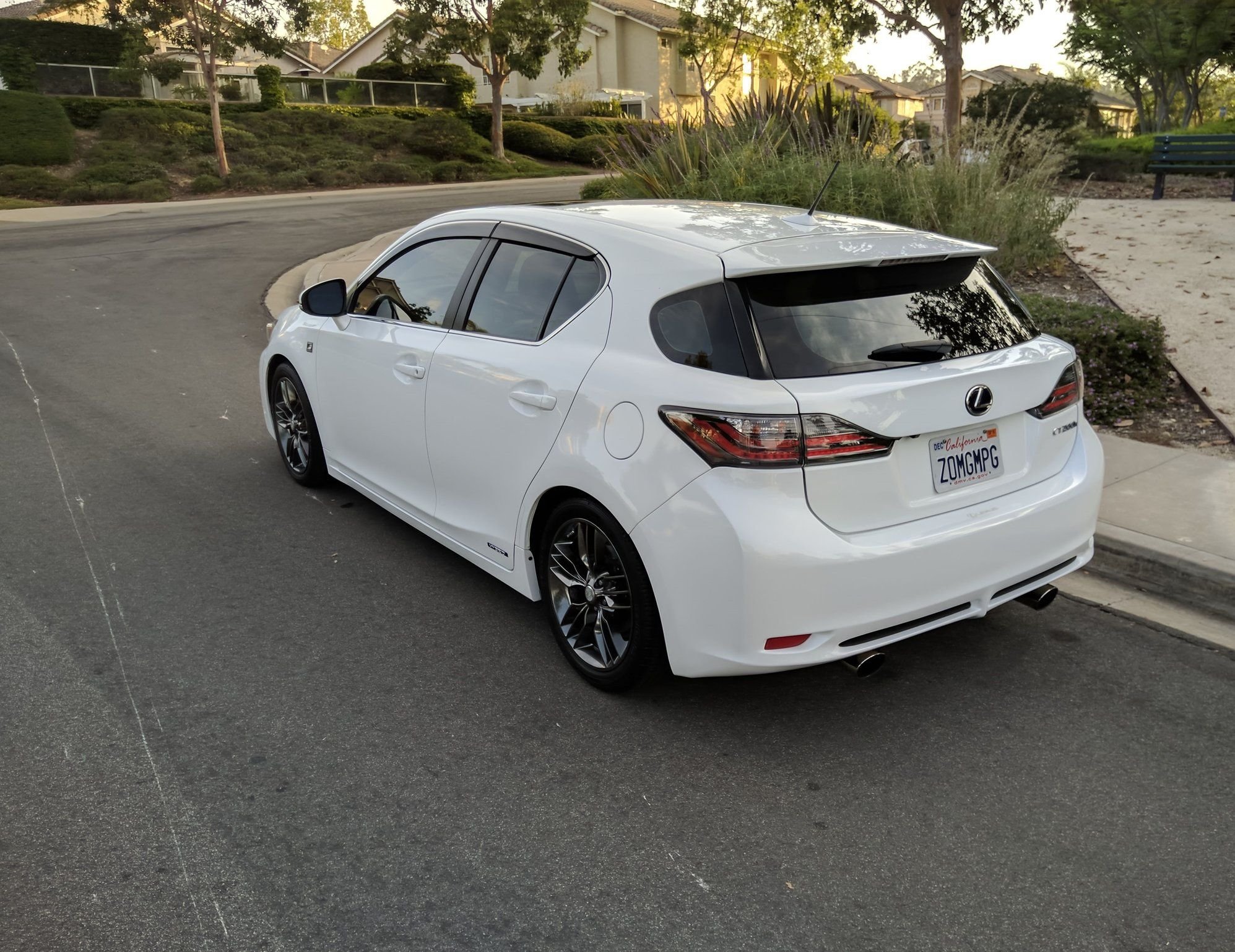 Wheels and Tires/Axles - PTR20-76112 Lexus CT200H Hyper Black F-Sport SE Trident Wheels (CT CT200) - Used - 2011 to 2017 Lexus CT200h - Menifee, CA 92584, United States