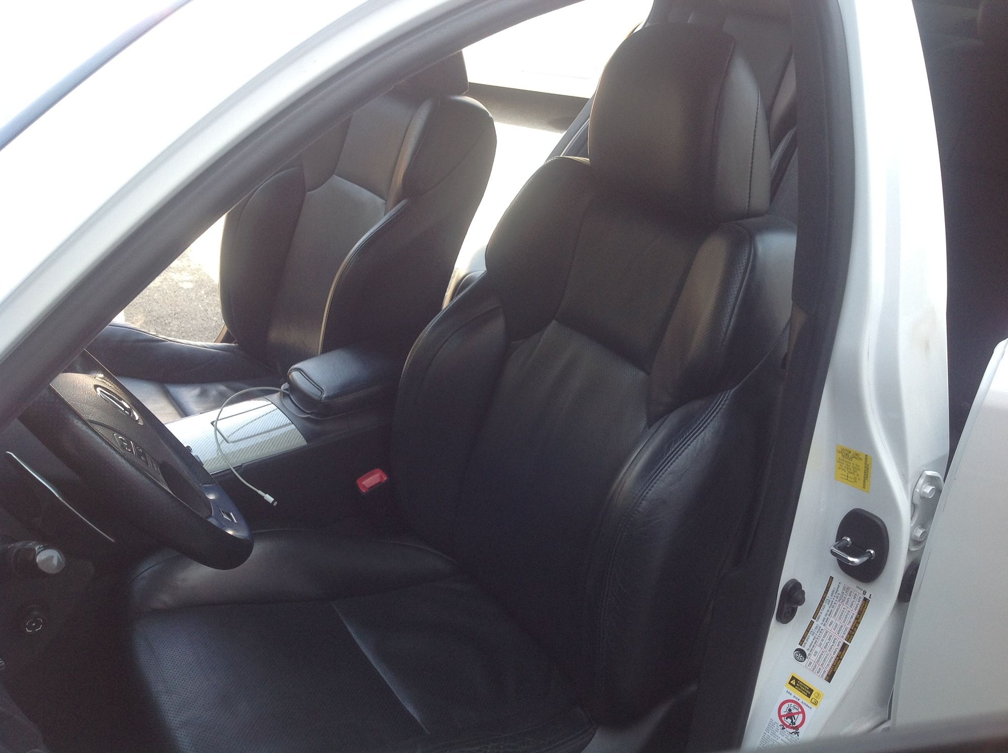 2010 LEXUS ISF Black Leather Seats ClubLexus Lexus Forum Discussion