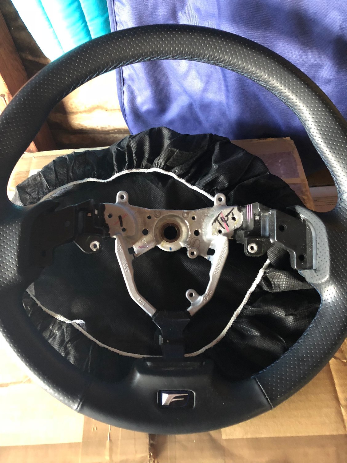 Interior/Upholstery - 08 ISF steering wheel - Used - 2008 to 2014 Lexus IS F - San Dimas, CA 91773, United States