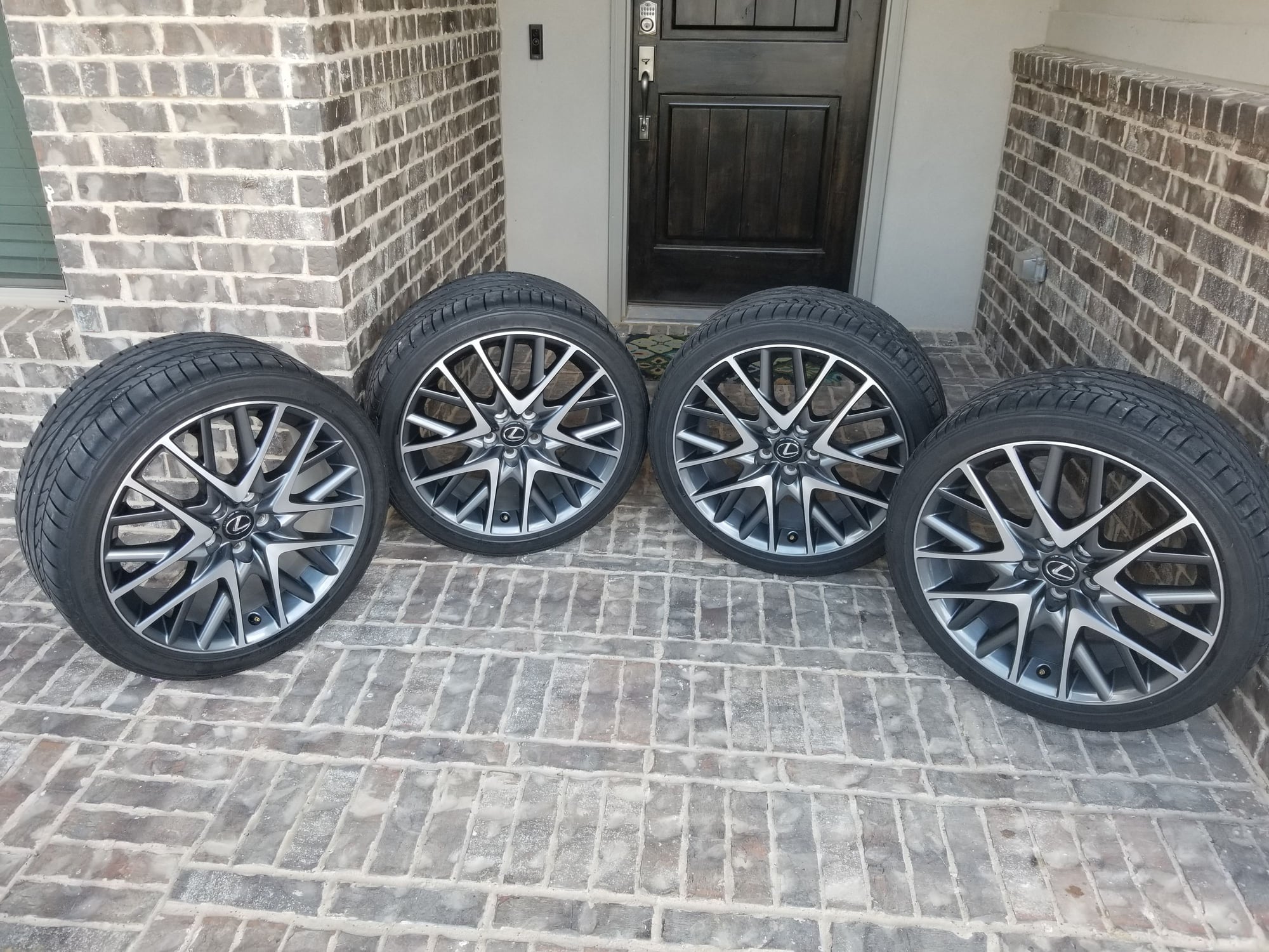 Wheels and Tires/Axles - Factory Lexus RC wheels and tires - Excellent condition - Used - 2015 to 2018 Lexus RC350 - 2016 to 2018 Lexus RC300 - 2016 to 2018 Lexus RC200t - Argyle, TX 76226, United States