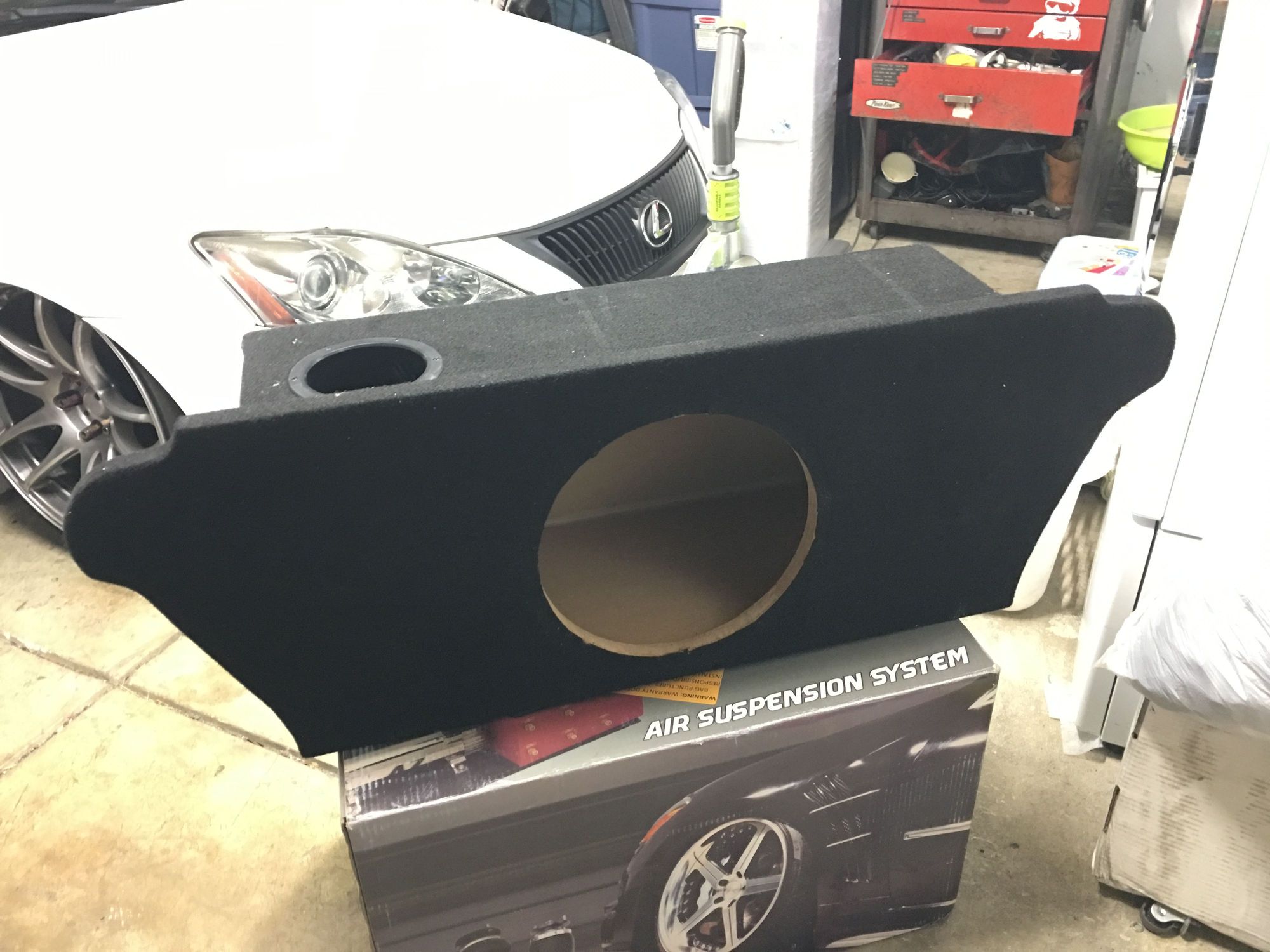 CA Custom subwoofer enclosure 12" 80 ClubLexus Lexus Forum