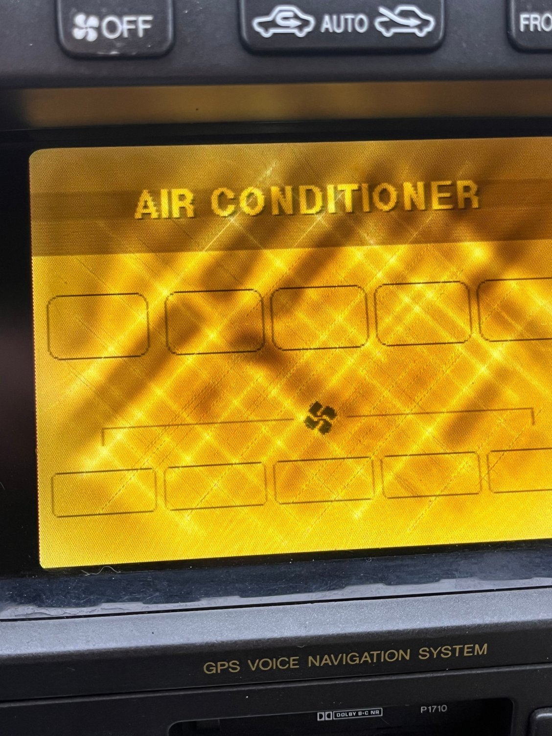 this is my LCD display for my Climate control