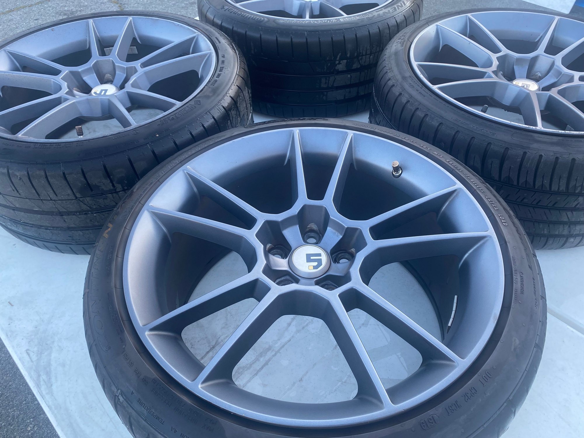 Wheels and Tires/Axles - Five Axis Wheels/Tires 19x9.5 +45 (Rare/discontinued) - Used - 0  All Models - Rosemead, CA 91770, United States